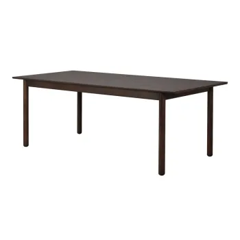 Masa de dining extensibila din lemn de stejar 90x205 cm Derrymore - Rowico imagine