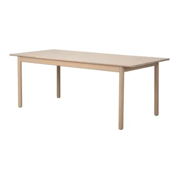 Masa de dining extensibila din lemn de stejar 90x205 cm Derrymore - Rowico imagine