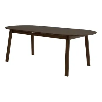 Masa de dining extensibila din lemn de stejar cu blat suplimentar 100x220 cm Amalfi - Hammel Furniture imagine