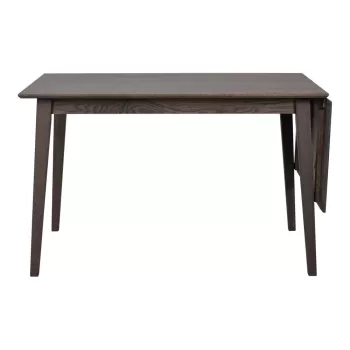 Masa de dining extensibila din lemn masiv de stejar 120x80 cm Filippa - Rowico imagine