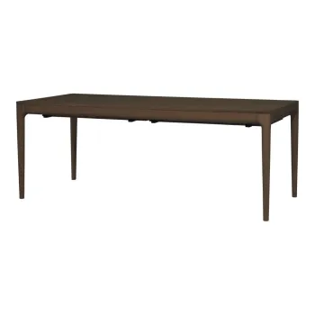 Masa de dining extensibila din lemn masiv de stejar 90x200 cm Heart'n'Soul - UMAGE imagine