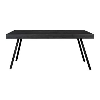 Masa de dining lemn masiv de tec 100x220 cm Suri - White Label imagine