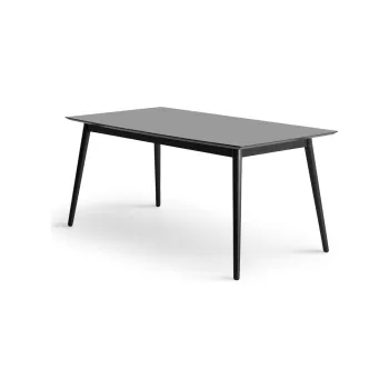 Masa de dining neagra/gri antracit extensibila 90x165 cm Meza - Hammel Furniture imagine
