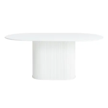 Masa de dining rotunda 95x180 cm Nola - Unique Furniture imagine