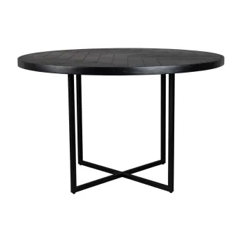 Masa de dining rotunda cu aspect de lemn de acacia o 120 cm Class - Dutchbone imagine