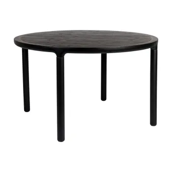 Masa de dining rotunda cu aspect de lemn de frasin o 128 cm Storm - Zuiver imagine