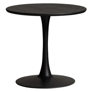 Masa de dining rotunda cu blat din lemn de stejar o 120 cm Tablo - WOOOD imagine