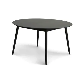 Masa de dining rotunda extensibila cu blat suplimentar o 135 cm Meza - Hammel Furniture imagine