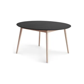 Masa de dining rotunda extensibila o 135 cm Meza - Hammel Furniture imagine