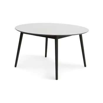 Masa de dining rotunda extensibila o 135 cm Meza - Hammel Furniture imagine