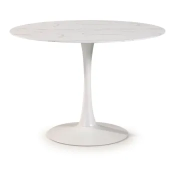 Masa de dining rotunda o 110 cm Ada - Marckeric imagine