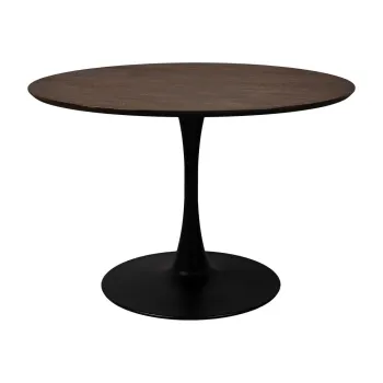 Masa de dining rotunda o 110 cm Raku - White Label imagine