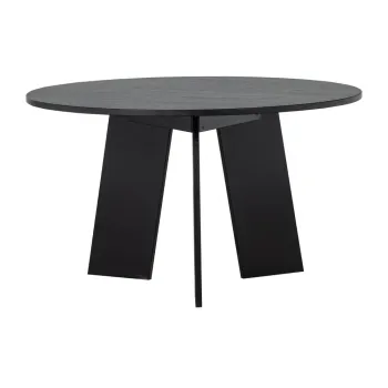 Masa de dining rotunda o 129 cm Fries - Basiclabel imagine