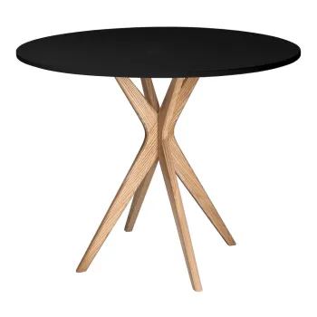 Masa de dining rotunda o 80 cm Jubi - Ragaba imagine