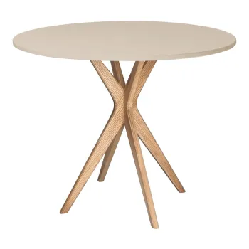Masa de dining rotunda o 80 cm Jubi - Ragaba imagine