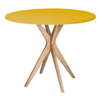 Masa de dining rotunda o 80 cm Jubi - Ragaba imagine
