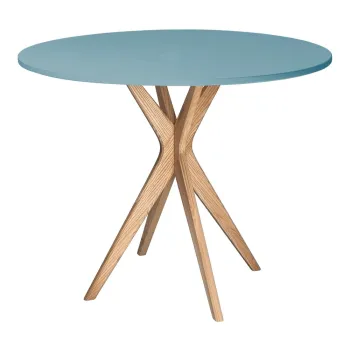 Masa de dining rotunda o 90 cm Jubi - Ragaba imagine