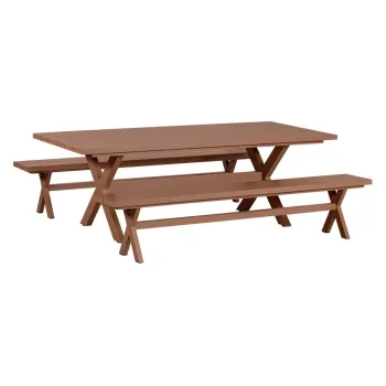 Masa de gradina din aluminiu 100x220 cm Delta - Exotan imagine