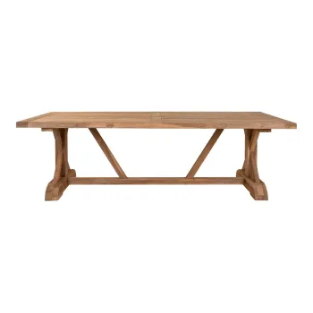 Masa de gradina din lemn de tec 100x240 cm Volos - House Nordic imagine