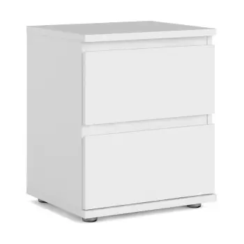 Masa de noptiera alba Tvilum Nova imagine