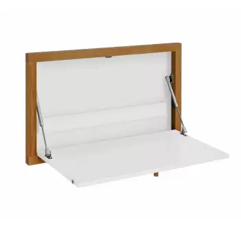 Masa de perete pliabila Woodman Brenta, alb imagine