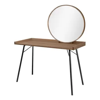 Masa de toaleta in decor de nuc Woodman Rayburn imagine