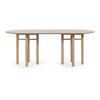 Masa dining ovala Teulat Junco, lungime 200 cm imagine