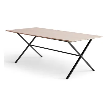 Masa dining tapitata cu lemn de stejar Meza by Hammel, 210 x 100 cm imagine