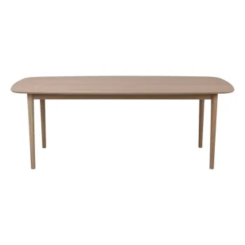 Masa pliabila cu blat in decor de stejar 210x100 cm Aston - Actona imagine