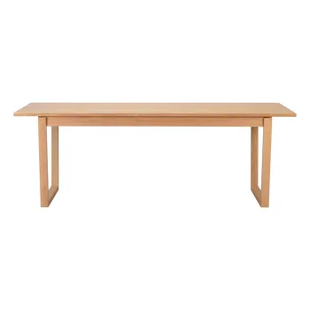 Masa plianta in decor de stejar Rowico Colonsay, 215 x 96 cm imagine