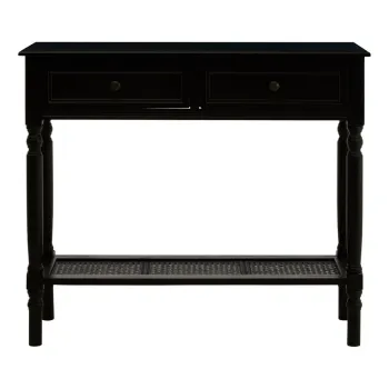 Masa tip consola neagra 33x91 cm Heritage - Premier Housewares imagine
