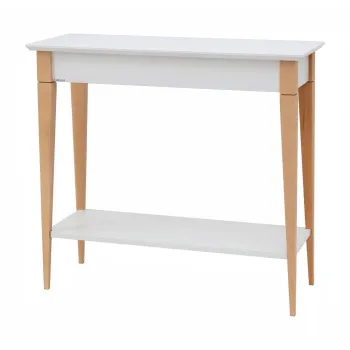 Masa tip consola Ragaba Mimo, latime 65 cm, alb imagine