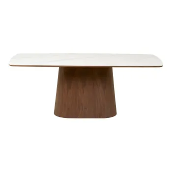 MasAde dining cu blat ceramic 90x200 cm Noli aEURHouse Nordic imagine