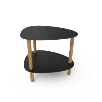 Masuta auxiliara 44x45 cm Curve L Bull - LIND DNA imagine