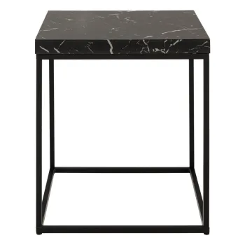 Masuta auxiliara cu blat cu aspect de marmura 40x40 cm Barossa - Actona imagine