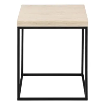 Masuta auxiliara cu blat cu aspect de marmura 40x40 cm Barossa - Actona imagine