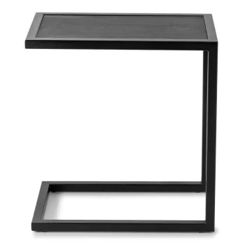 Masuta auxiliara cu blat din lemn de stejar 50x30 cm Daniel - Spinder Design imagine