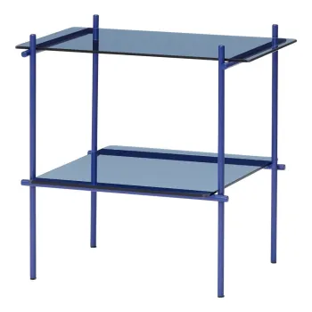 Masuta auxiliara cu blat din sticla Niche - Hubsch imagine