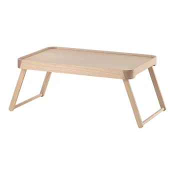 Masuta auxiliara din lemn de frasin 32x49,5 cm Inu - Zone imagine