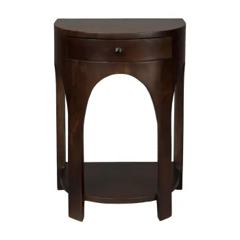 Masuta auxiliara din lemn de mango 30x40 cm Belvedere - Dutchbone imagine