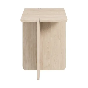 Masuta auxiliara din lemn de stejar 35x35 cm Engawa - Blomus imagine
