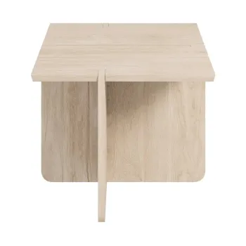Masuta auxiliara din lemn de stejar 45x45 cm Engawa - Blomus imagine