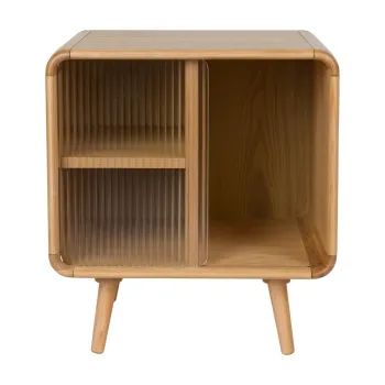 Masuta auxiliara din lemn masiv 40x50 cm Rise - Zuiver imagine