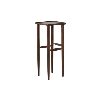 Masuta auxiliara din lemn masiv de acacia 42x42 cm Qiano - Light & Living imagine