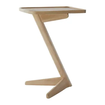 Masuta auxiliara din lemn masiv de mango 42x45 cm Qiano - Light & Living imagine