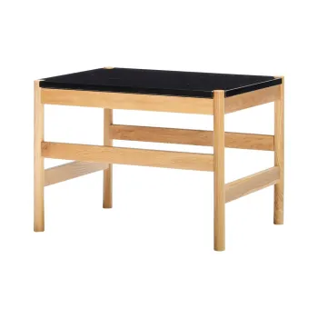 Masuta auxiliara din marmura 40x60 cm Raw - Hubsch imagine