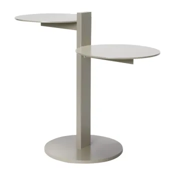 Masuta auxiliara din metal 25x52 cm Platform - Hubsch imagine