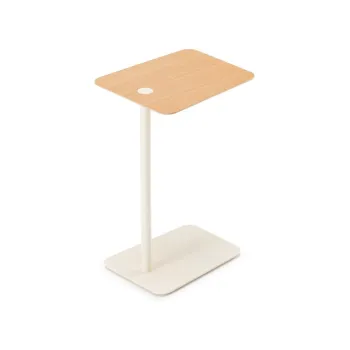 Masuta auxiliara din metal 42x34.6 cm Loop - Gazzda imagine