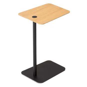 Masuta auxiliara din metal 42x34.6 cm Loop - Gazzda imagine