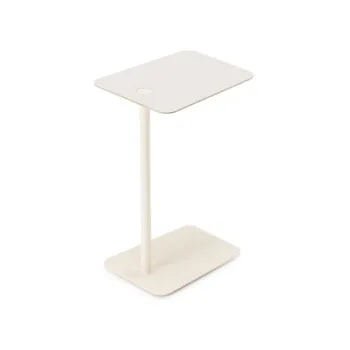 Masuta auxiliara din metal 42x34.6 cm Loop - Gazzda imagine